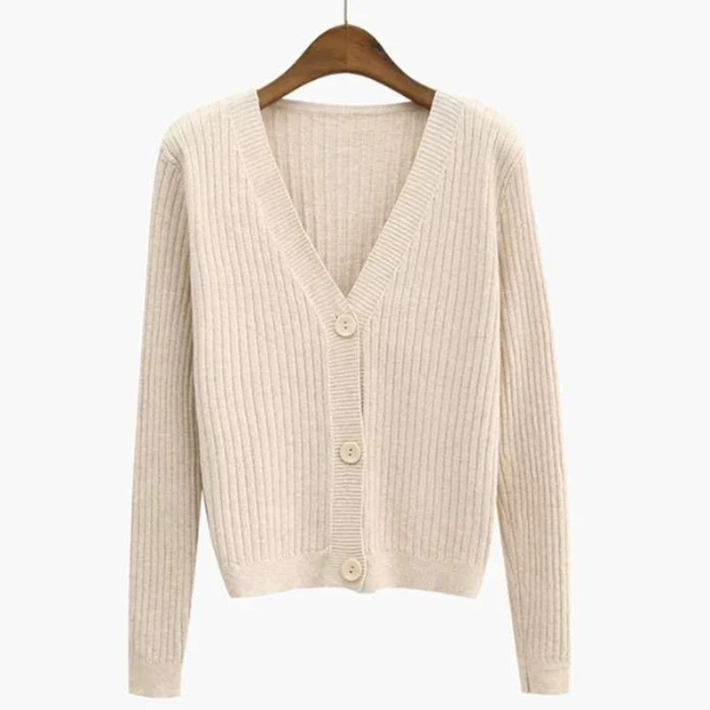 Marta | Casual women's sweater in pink, orange and blue for winter