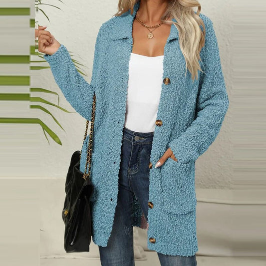 Julia | Long cardigan with pockets