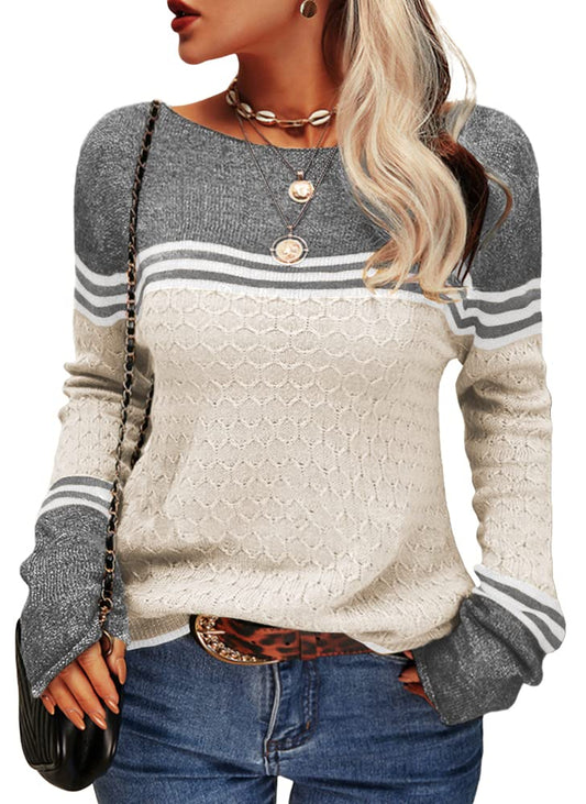 Greta | Striped women's sweater