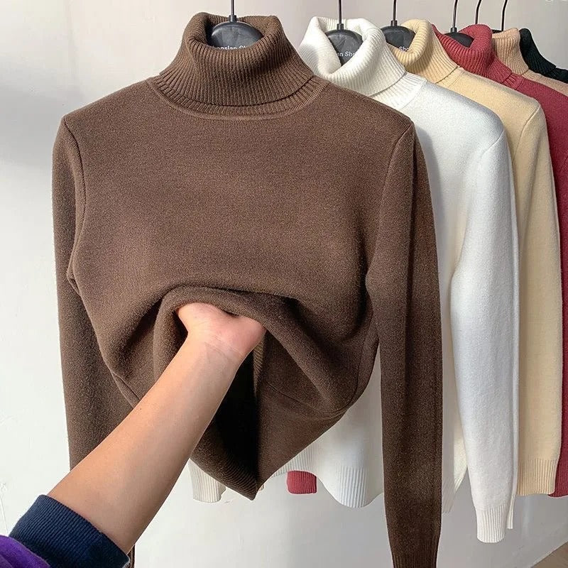 Begoña | Elegant sweater with a high collar