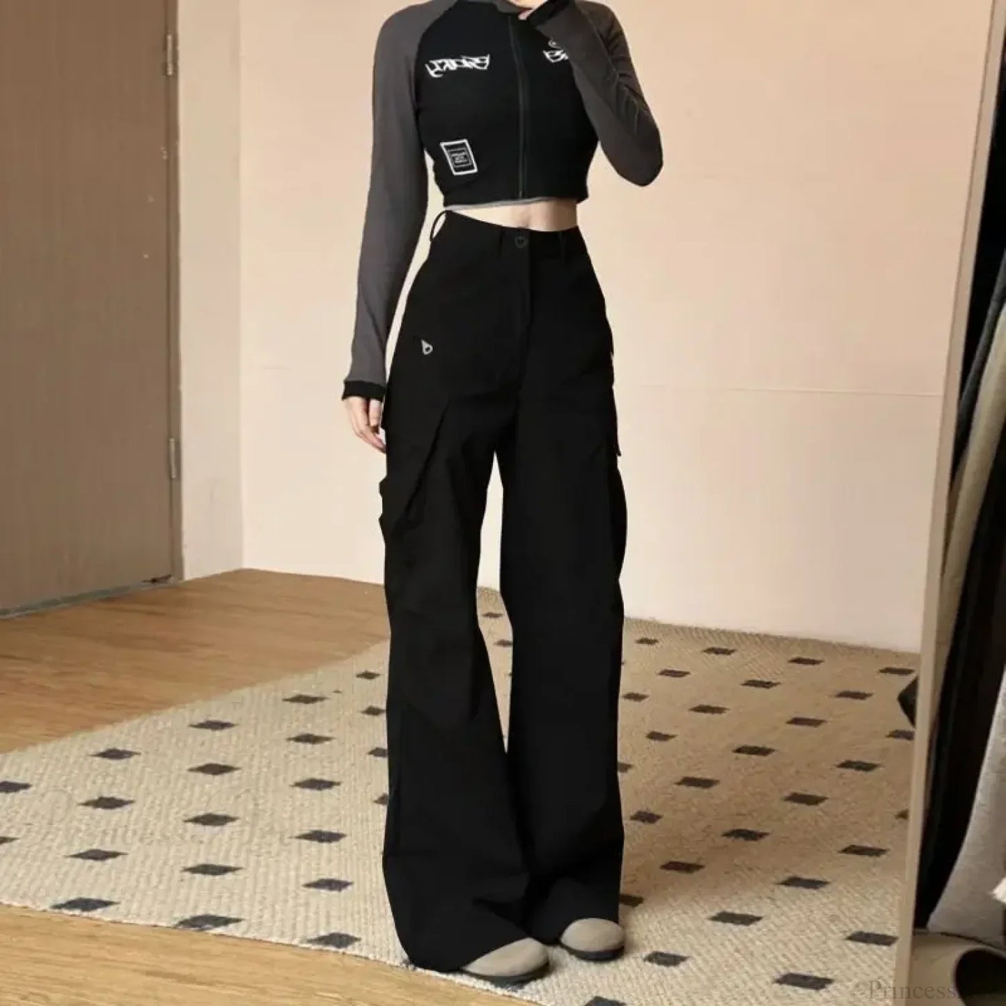 Vintage American Cargo High Waist Pants