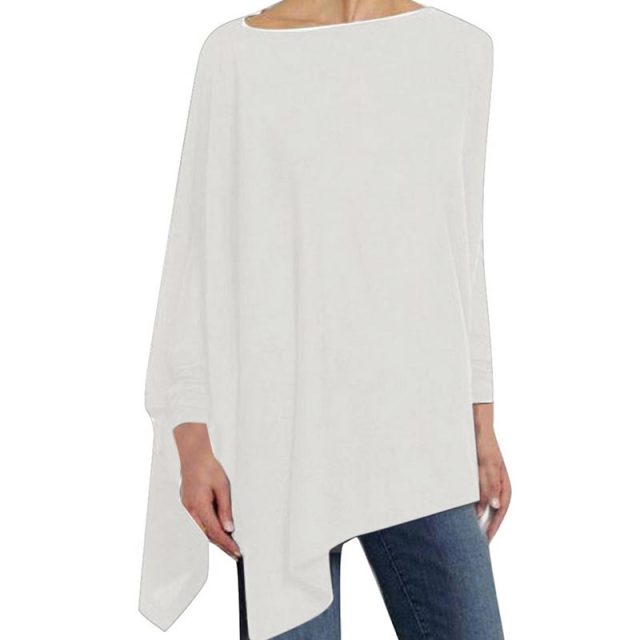 Luz María® | Elegant Asymmetric Blouse With A Loose Fit