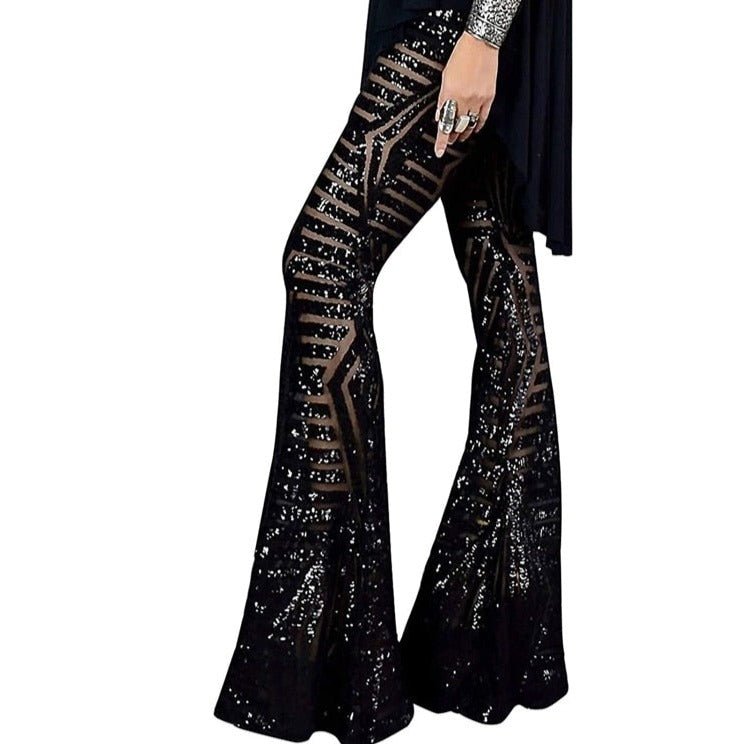 Priscila® | Women's loose sequin pants