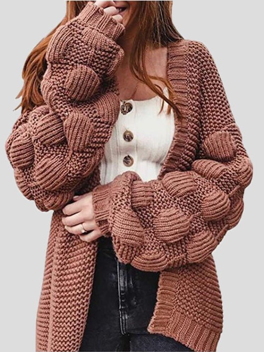 Pink| Casual and effortless winter sweater