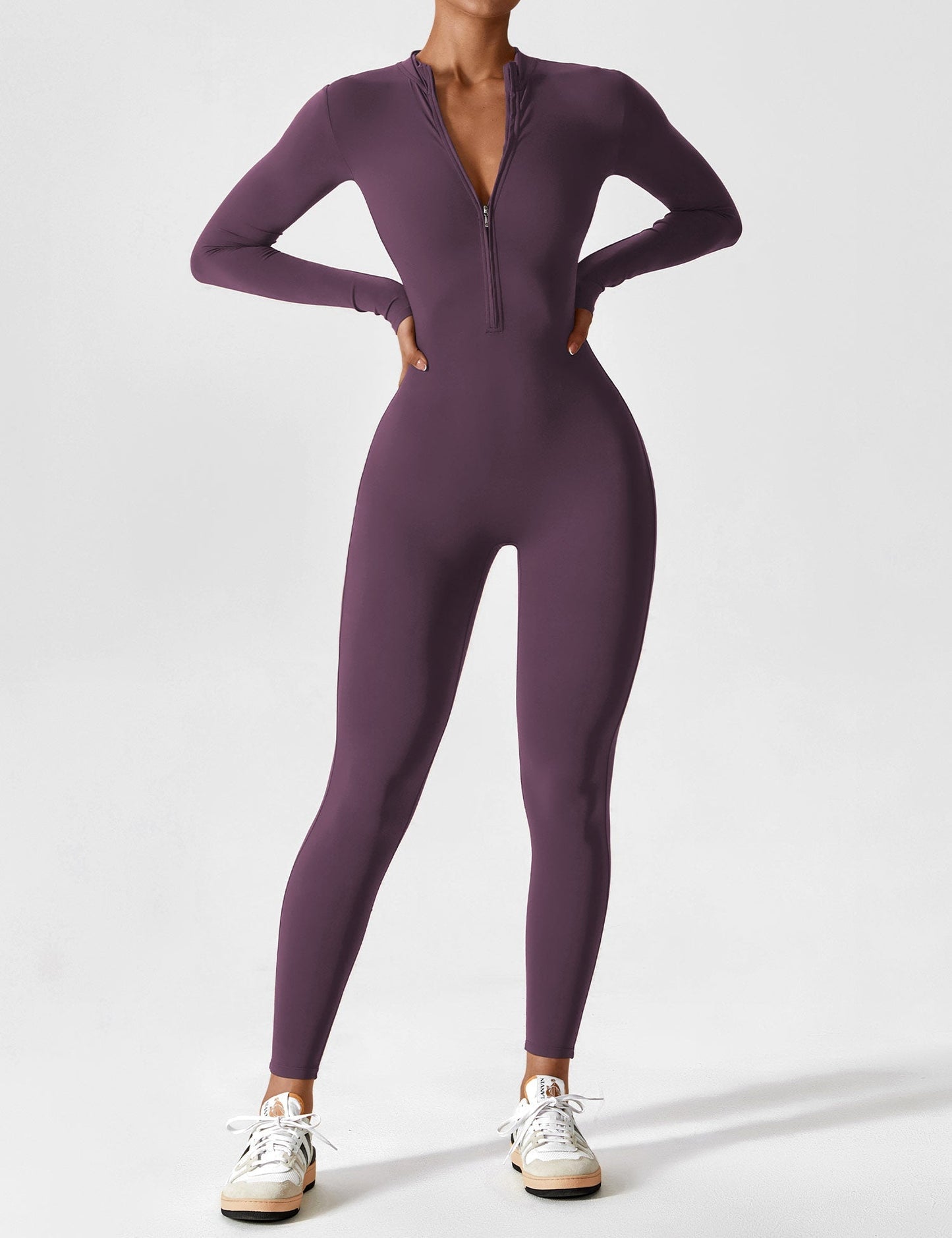 Penelope | Women’s Summer Long Sleeve Zip Set