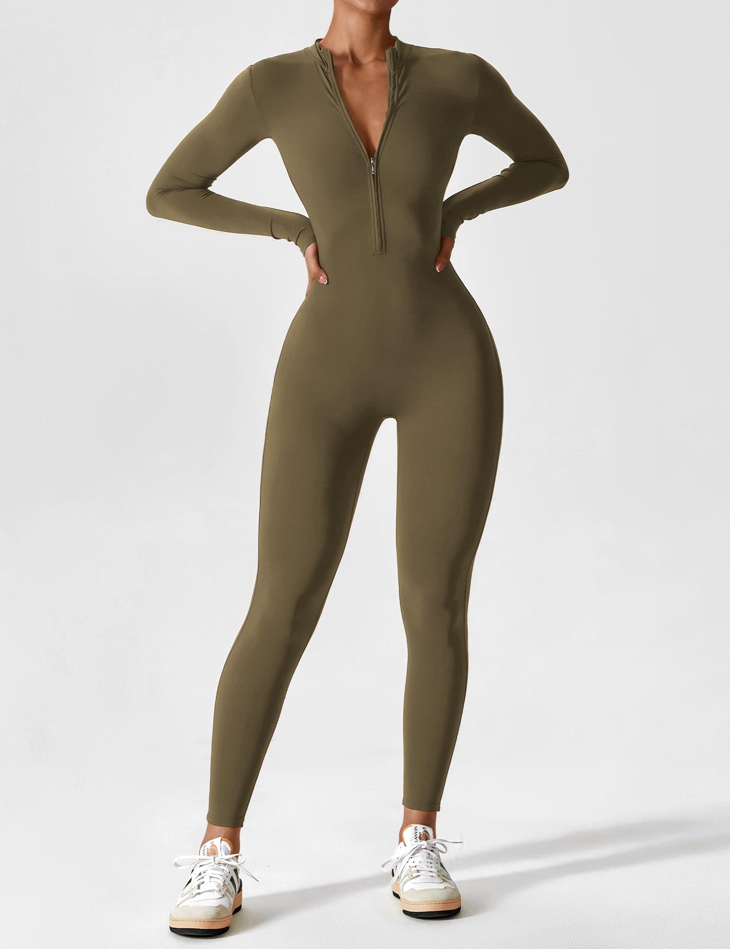 Penelope | Women’s Summer Long Sleeve Zip Set