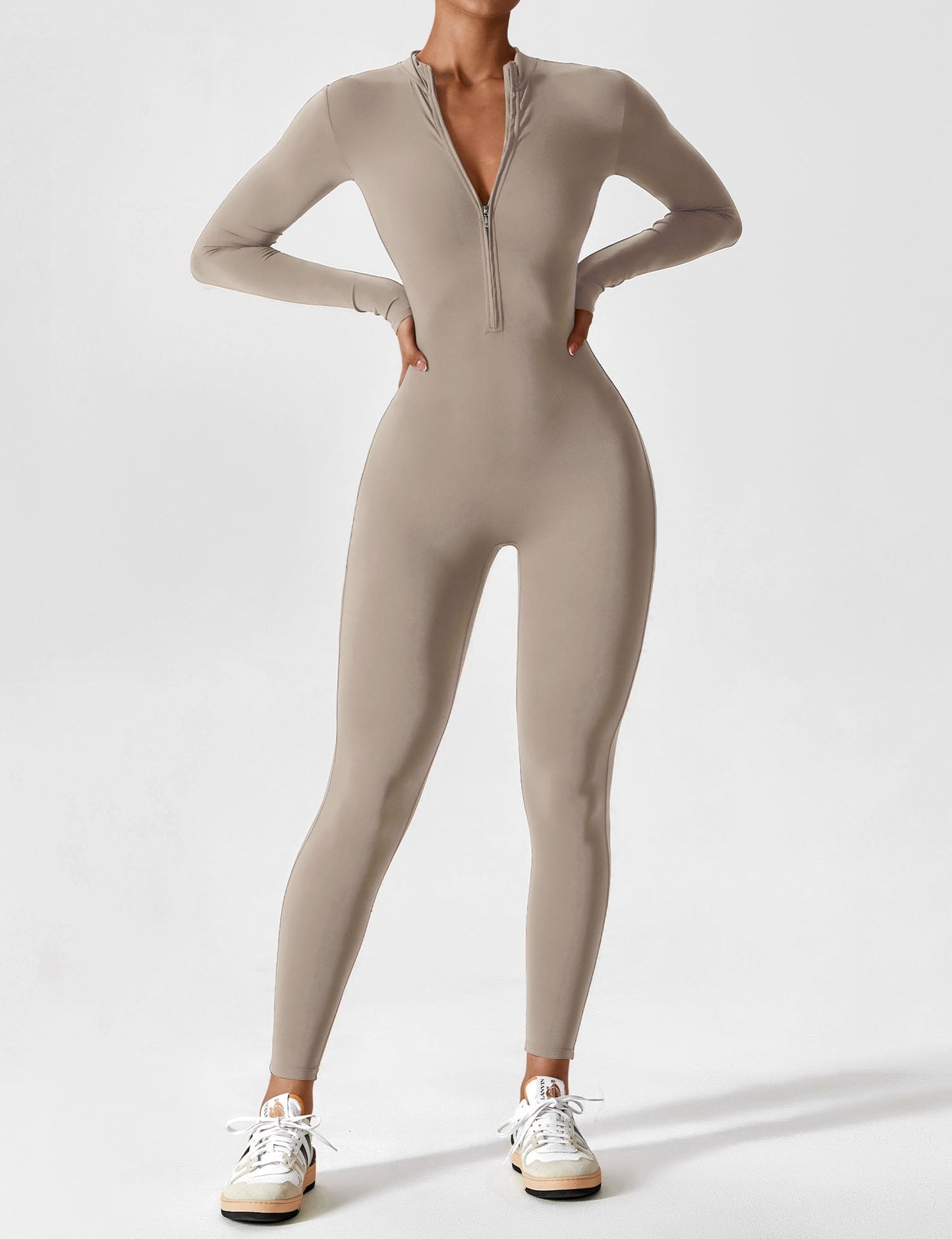 Penelope | Women’s Summer Long Sleeve Zip Set