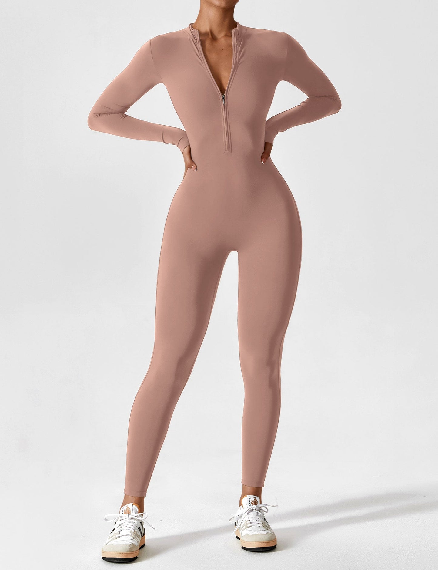 Penelope | Women’s Summer Long Sleeve Zip Set