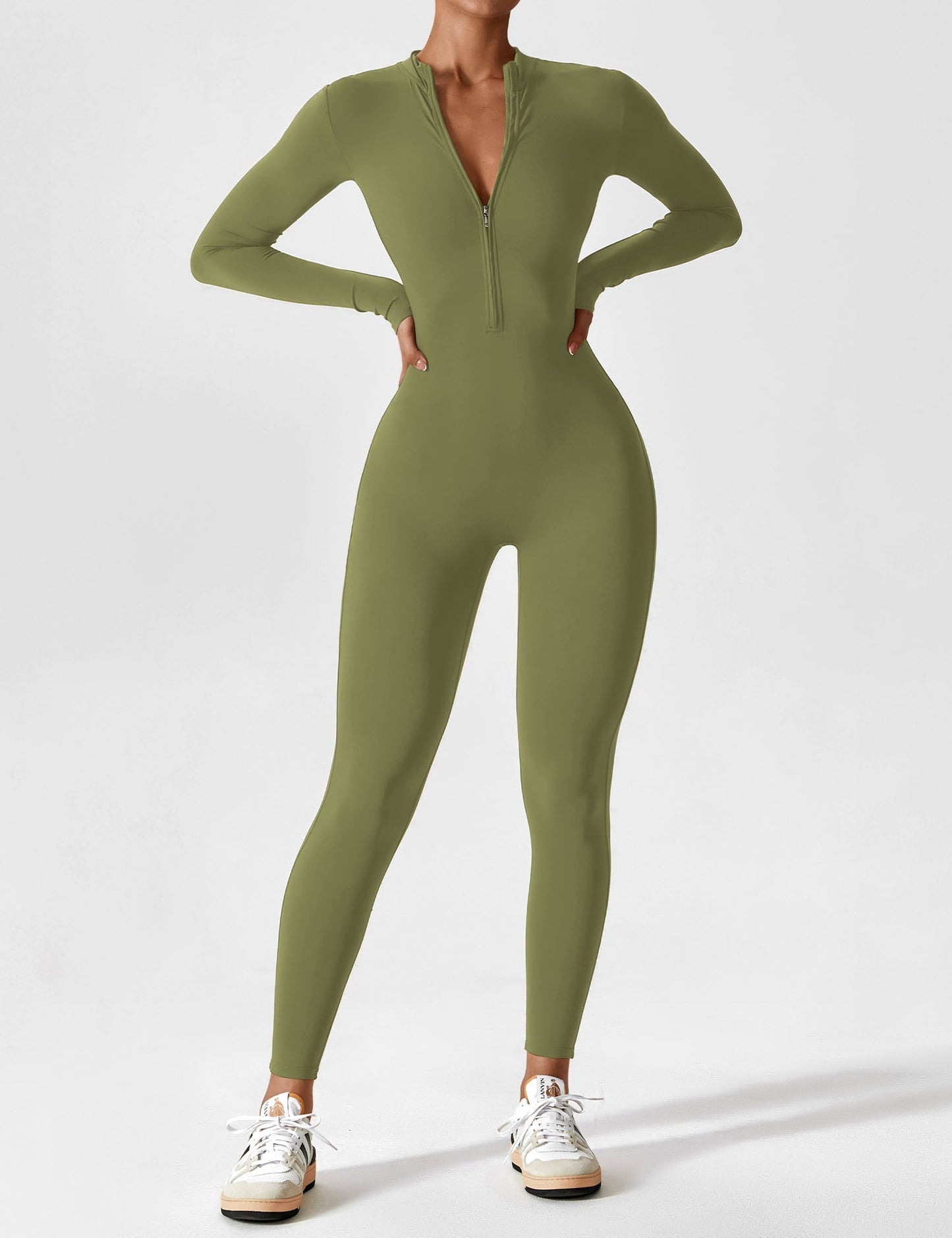 Penelope | Women’s Summer Long Sleeve Zip Set